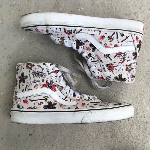 Vans Stranger Things high tops - Picture 1 of 6